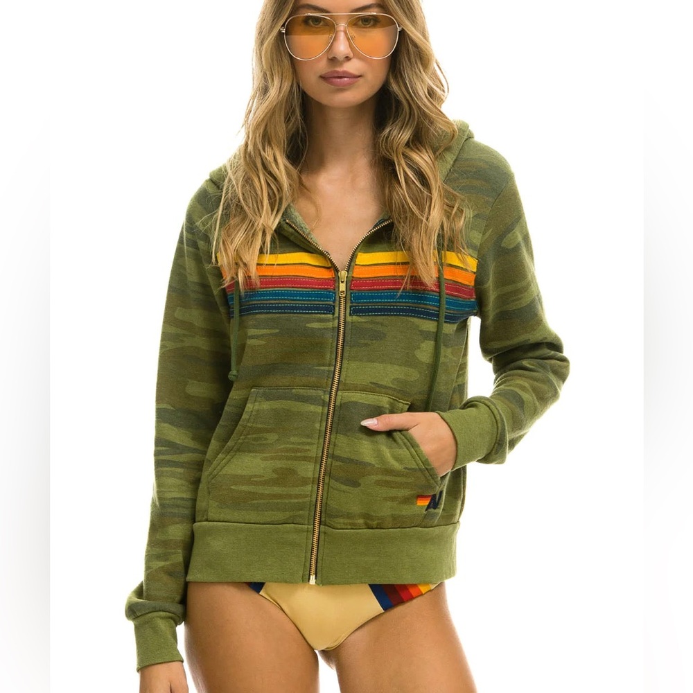 Camo Aviator Nation Hoodie